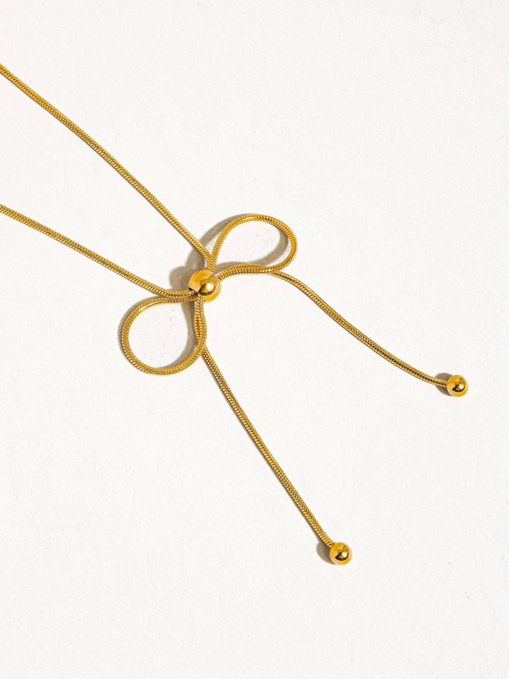 Venus - Bow Chain Necklace
