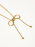 Venus - Bow Chain Necklace